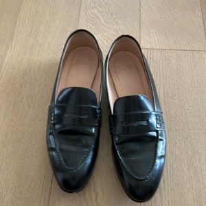 Jcrew patent leather loafers